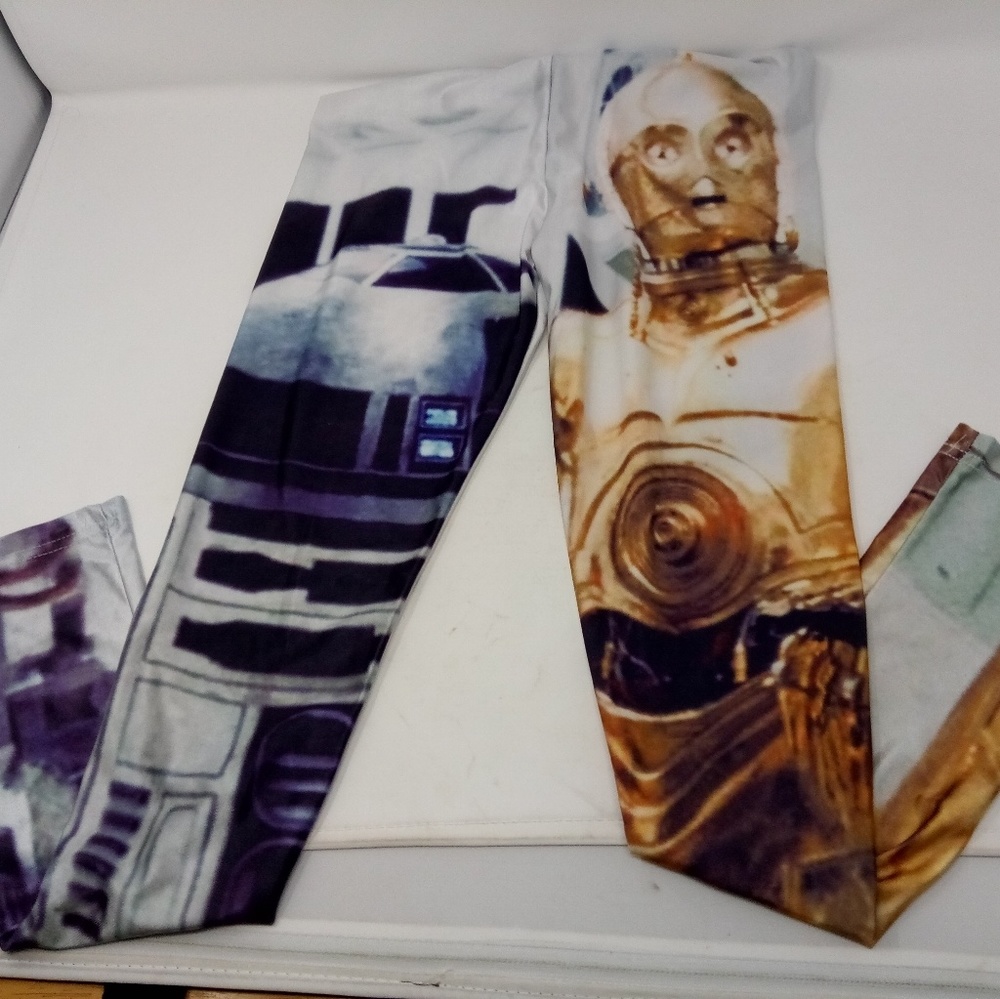 Star wars R2D2 C3PO leggings